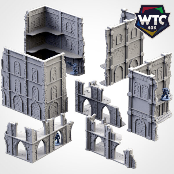 Ruines classiques du wtc set 01