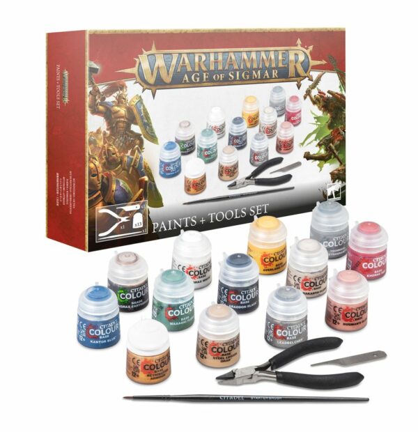 Warhammer Age of Sigmar: Set Peinture + Outils – Image 4