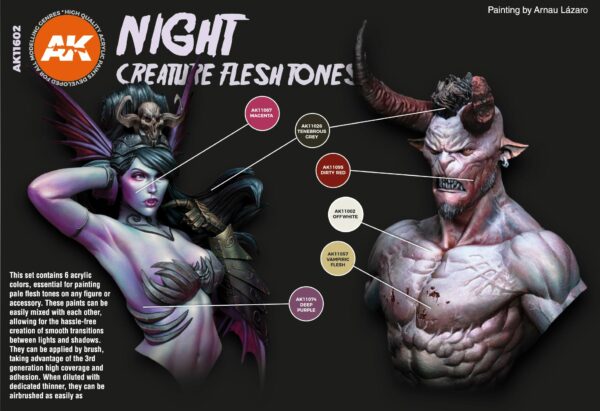 NIGHT CREATURES FLESH TONE - Image 2