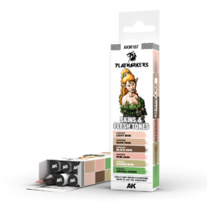 PEAUX ET TONS DE CHAIR – ENSEMBLE DE MARQUEUR DE JEU
