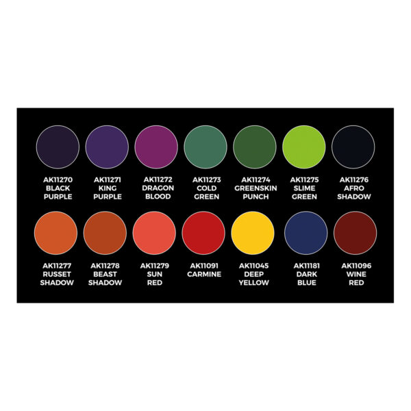 HIGH PIGMENTATION SET – 14 COLORS - Image 3