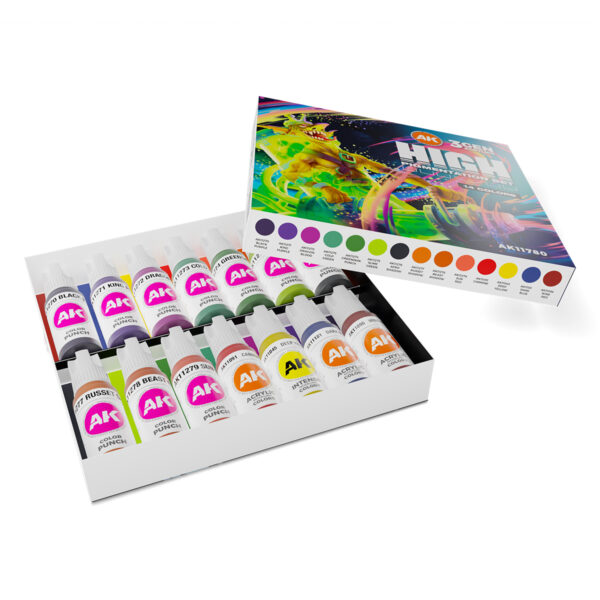HIGH PIGMENTATION SET – 14 COLORS - Image 2