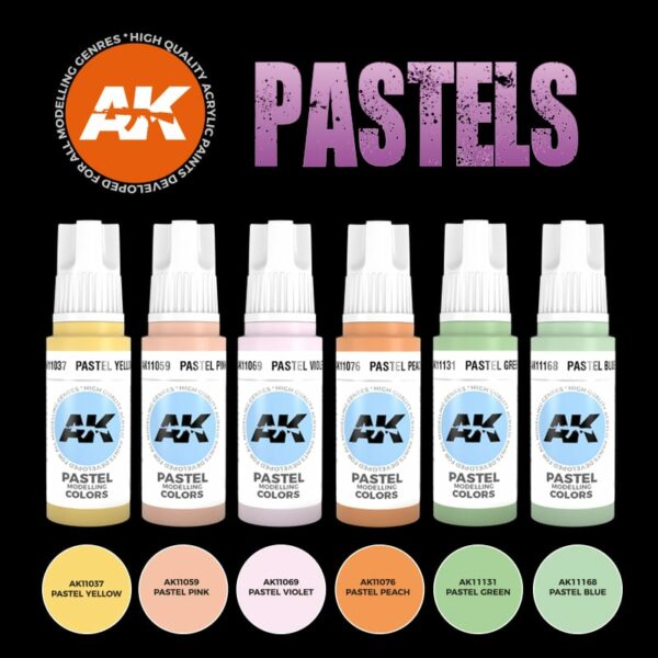 PASTELS COLORS SET - Image 2