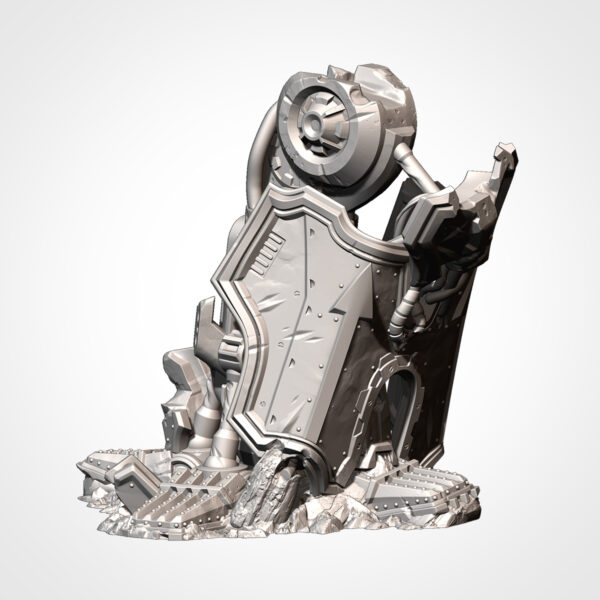 Elément décor titan "pied"