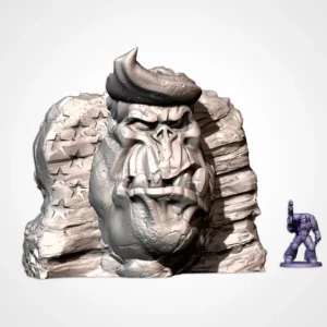 statue orque "trump"