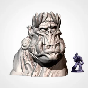 statue orque "césar"