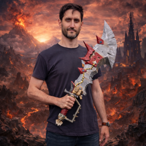 Épée Ork Fantasy – Prop Cosplay / Décoration.