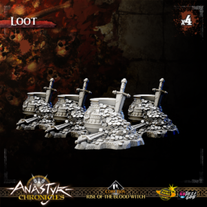 CHRONIQUES D'ANASTYR - BUTIN (x4)